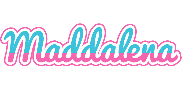 Maddalena woman logo