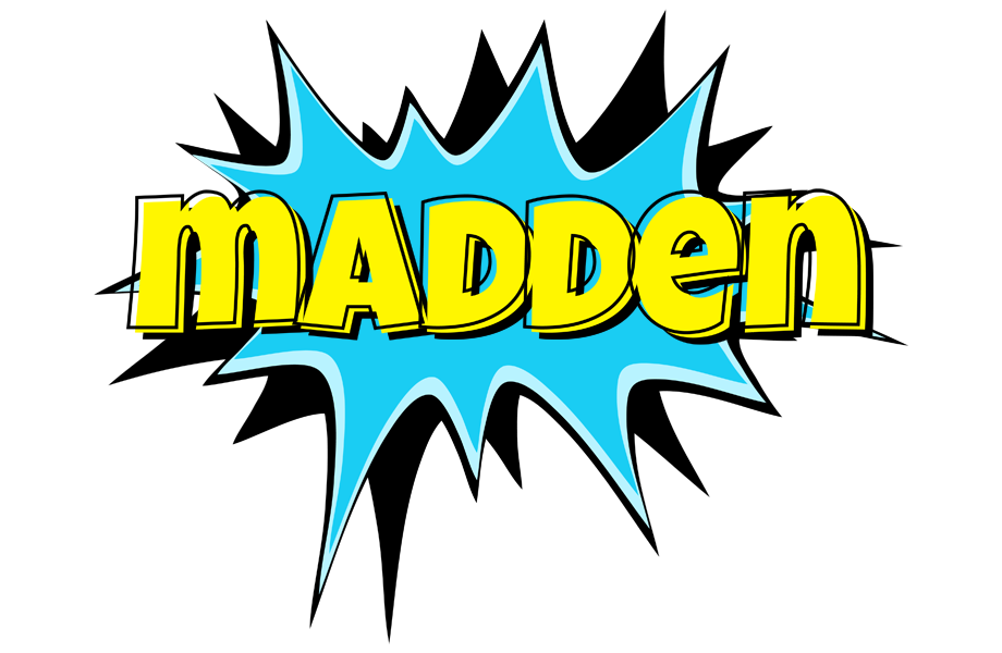 Madden amazing logo