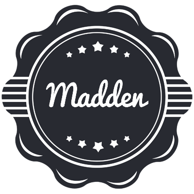 Madden badge logo
