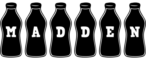 Madden bottle logo