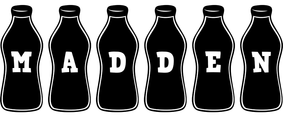 Madden bottle logo