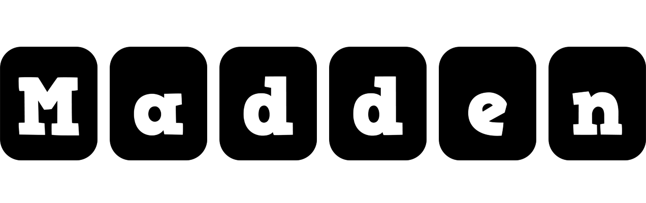 Madden box logo