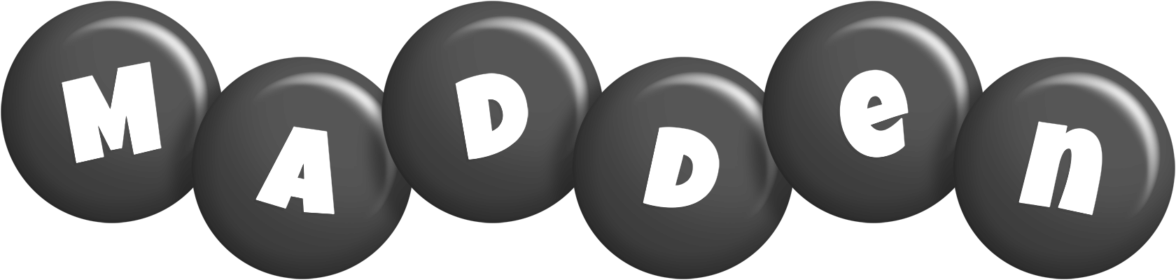 Madden candy-black logo