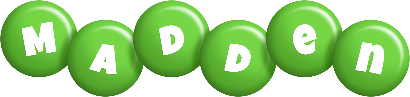 Madden candy-green logo