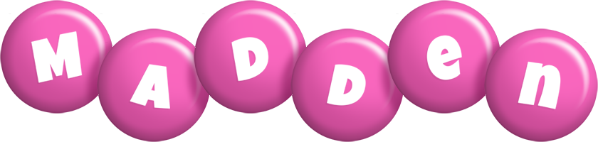 Madden candy-pink logo