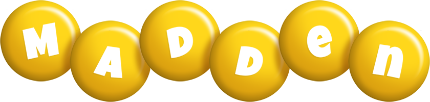 Madden candy-yellow logo