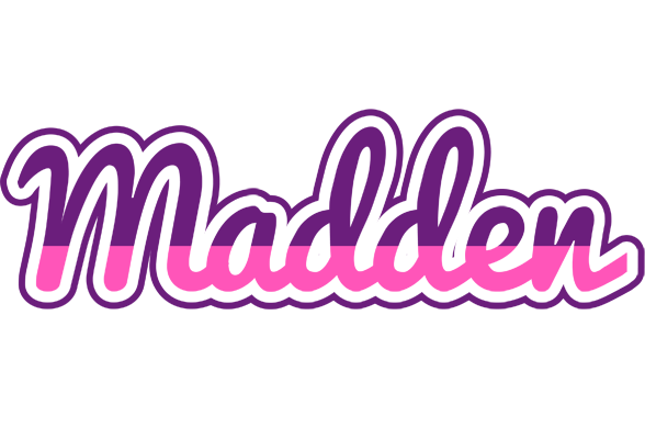 Madden cheerful logo