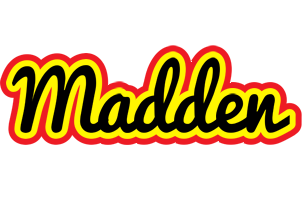 Madden flaming logo