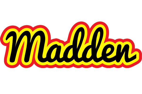 Madden flaming logo