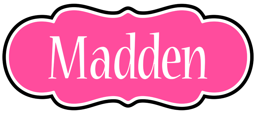Madden invitation logo