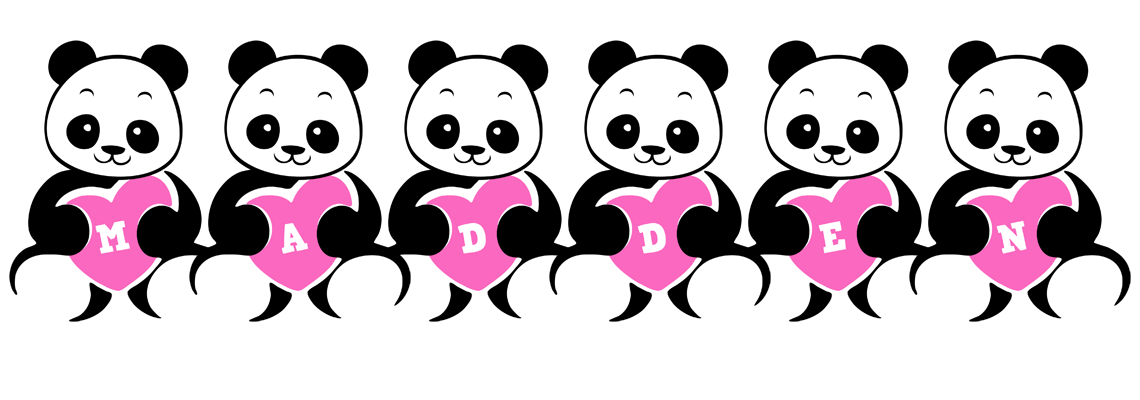 Madden love-panda logo