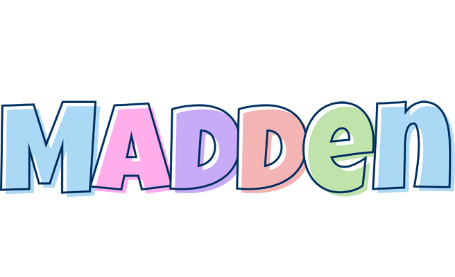 Madden pastel logo