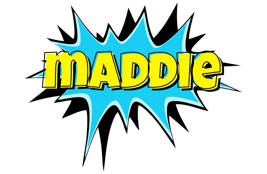 Maddie amazing logo