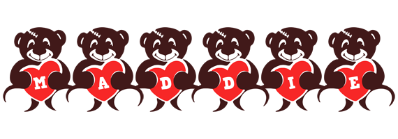 Maddie bear logo