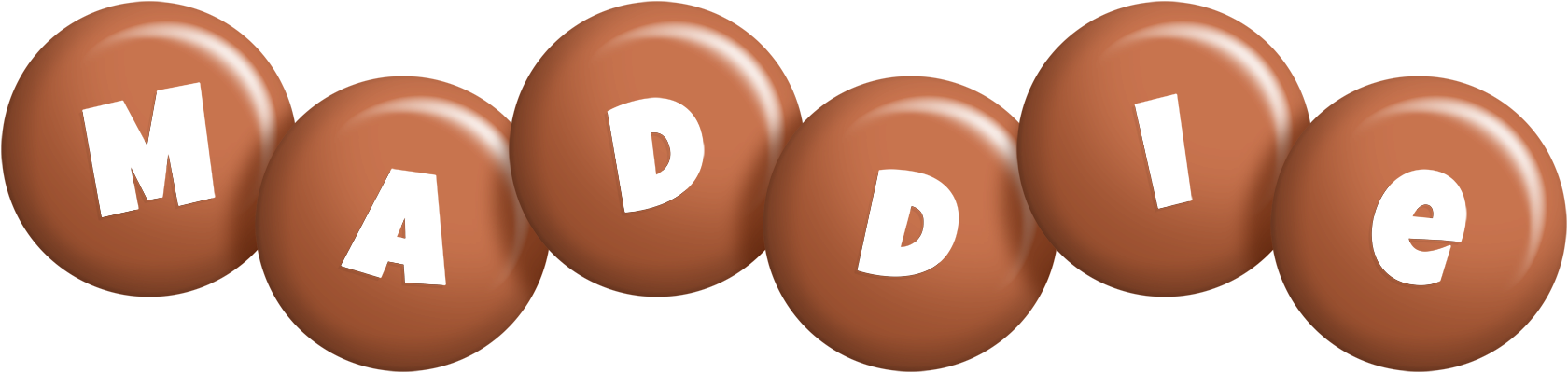 Maddie candy-brown logo