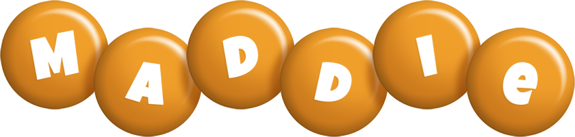 Maddie candy-orange logo