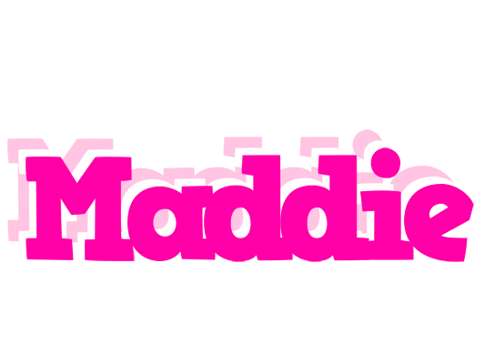 Maddie dancing logo