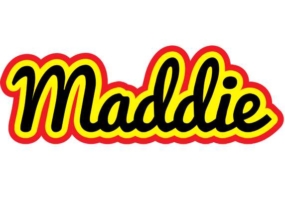 Maddie flaming logo
