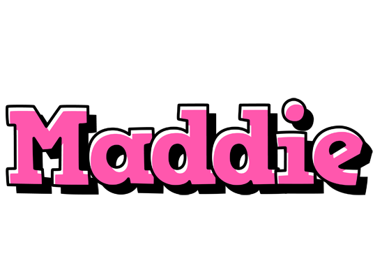 Maddie girlish logo