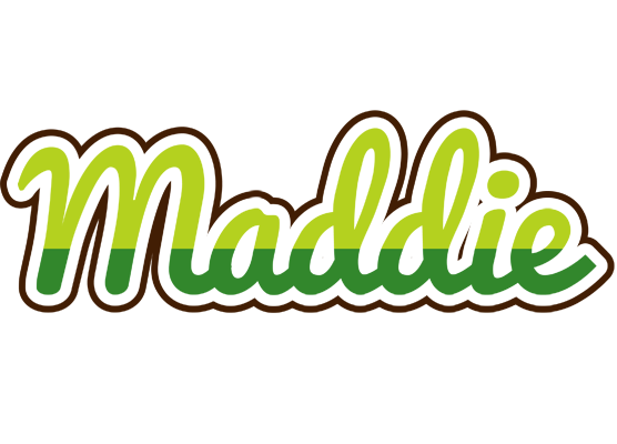 Maddie golfing logo