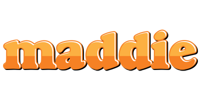 Maddie orange logo