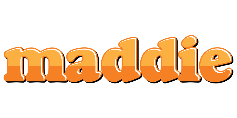 Maddie orange logo