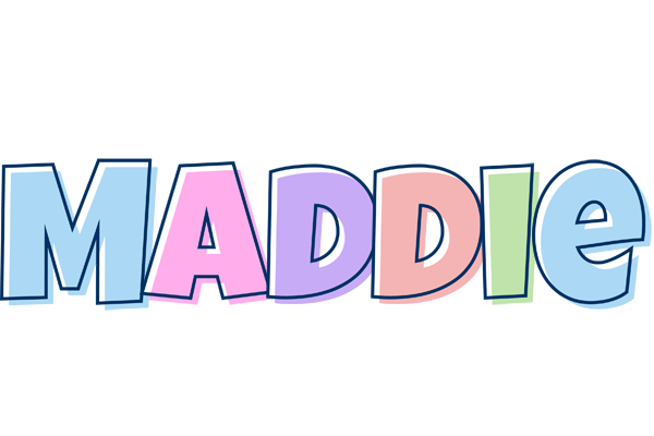 Maddie pastel logo