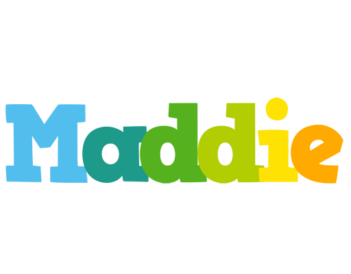Maddie rainbows logo