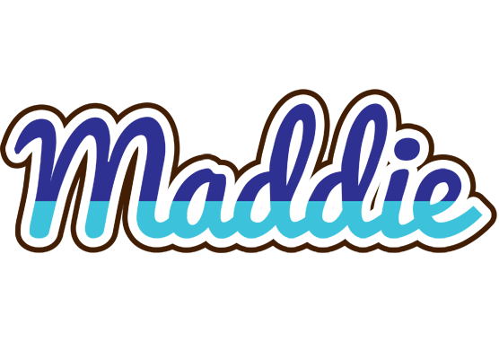 Maddie raining logo
