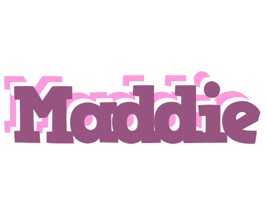 Maddie relaxing logo