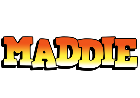Maddie sunset logo