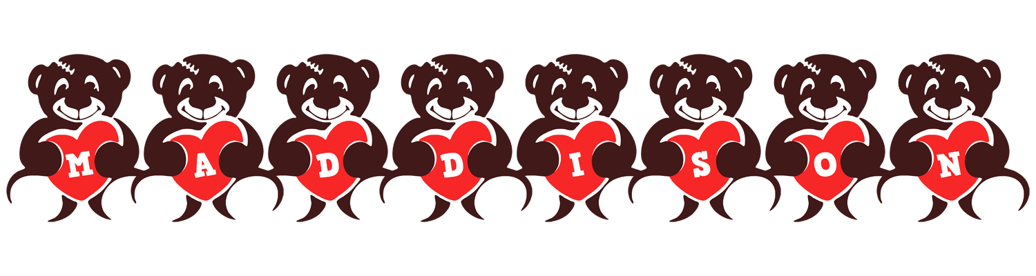 Maddison bear logo
