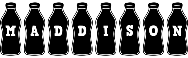 Maddison bottle logo
