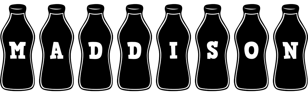 Maddison bottle logo