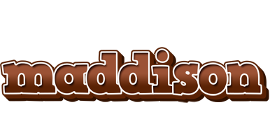 Maddison brownie logo