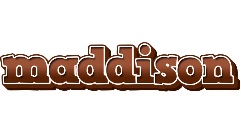 Maddison brownie logo