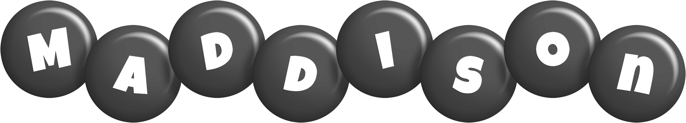 Maddison candy-black logo