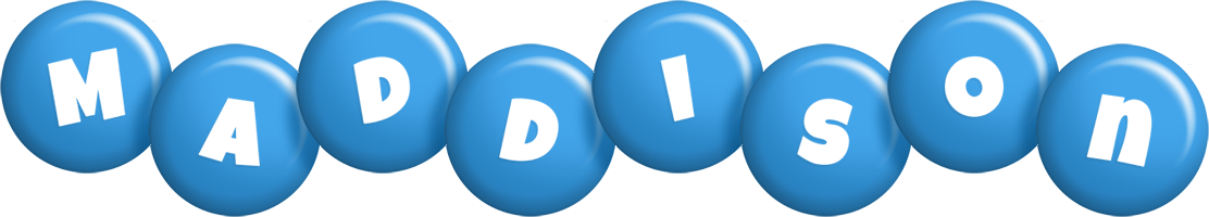 Maddison candy-blue logo