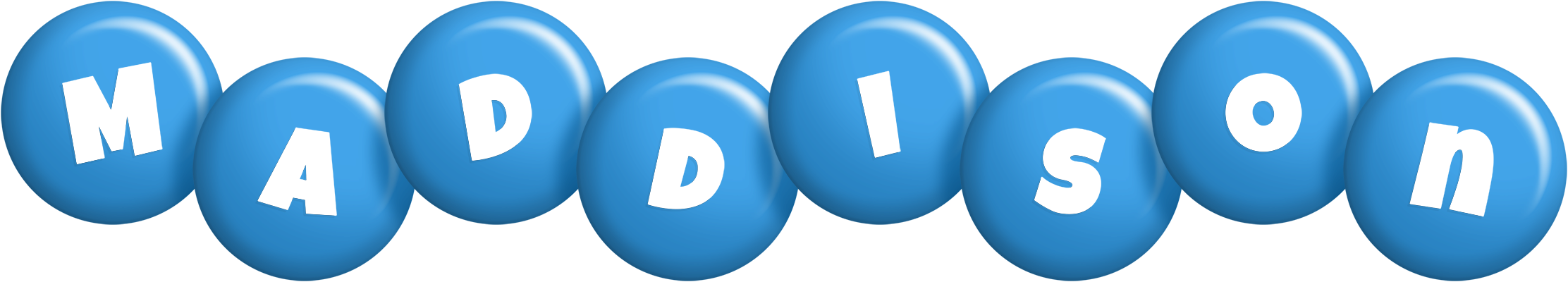 Maddison candy-blue logo