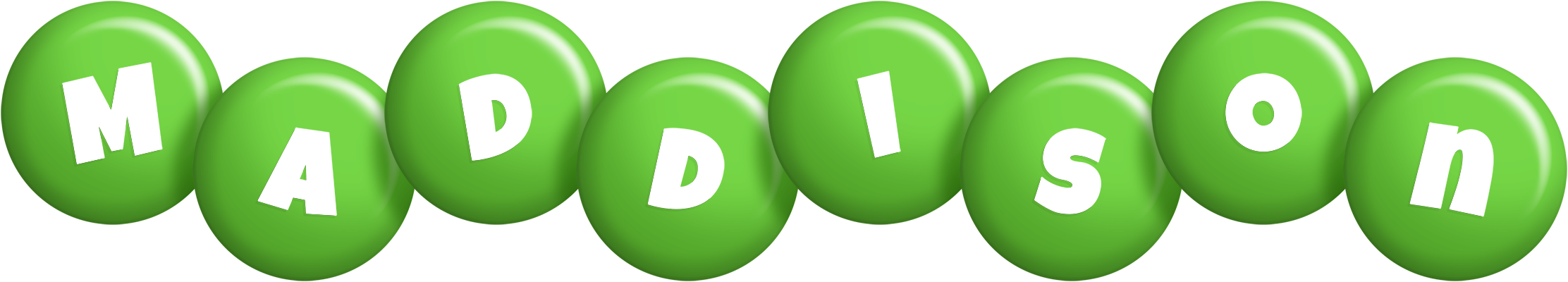 Maddison candy-green logo