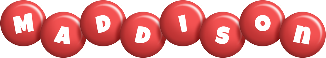 Maddison candy-red logo