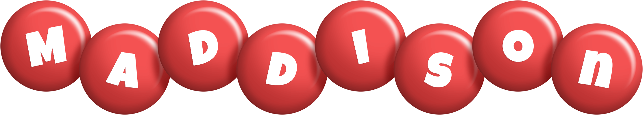 Maddison candy-red logo