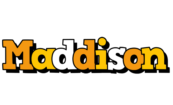 Maddison cartoon logo