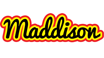 Maddison flaming logo