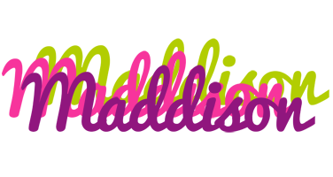 Maddison flowers logo