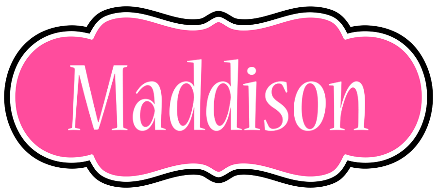 Maddison invitation logo