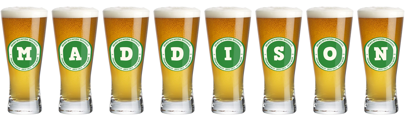 Maddison lager logo