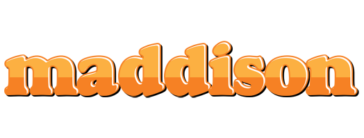 Maddison orange logo