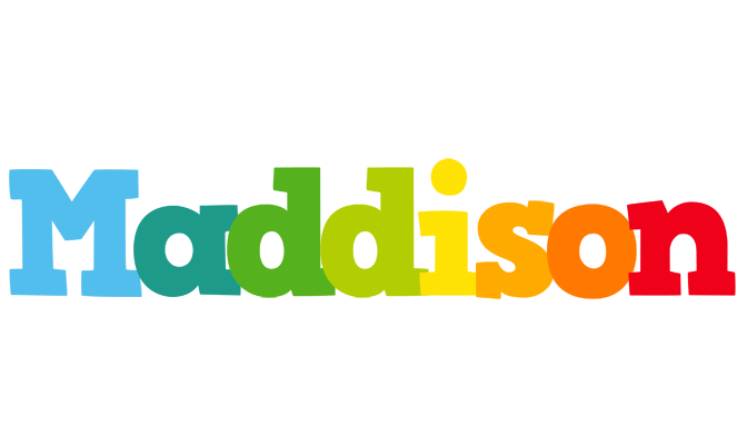 Maddison rainbows logo
