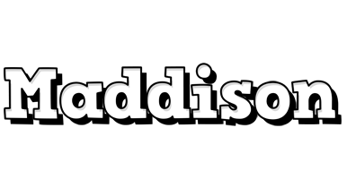 Maddison snowing logo